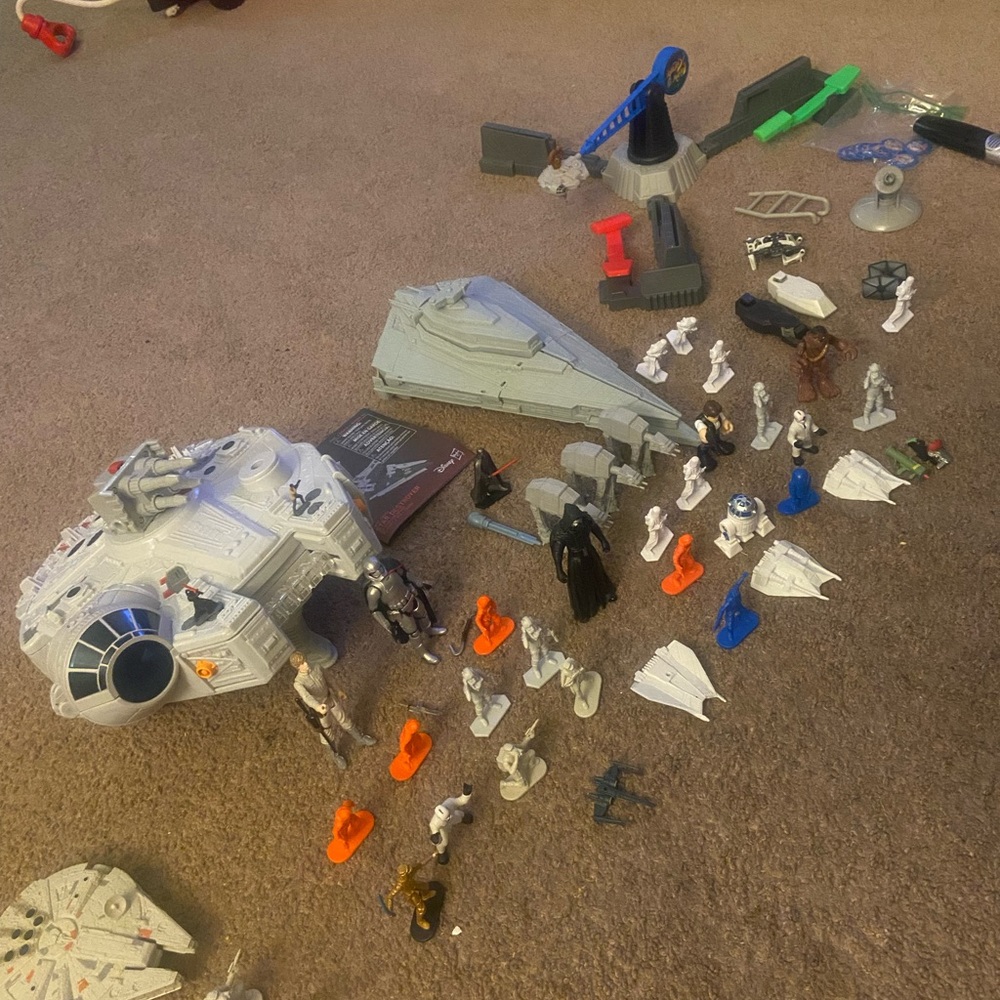 Lot Of Star Wars Toys